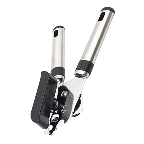 Anneome 1Pc Stainless Steel Multi Function Can Opener and Bottle Opener for Beer and Wine Kitchen Tool for Effortless Opening of Cans and Bottles