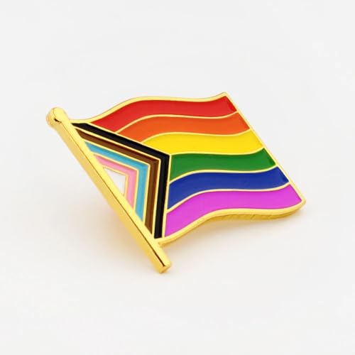 Image of PinMart Gay Pride LGBT Enamel Lapel Pin