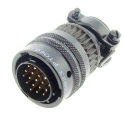 Amphenol PT06E-14-19P(476) MIL-C-26482 Series 1 Connector, Solder Contacts