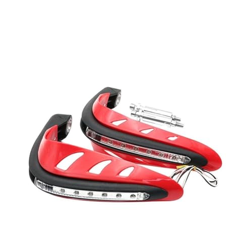 Protège mains de moto LED universel guidon motocross