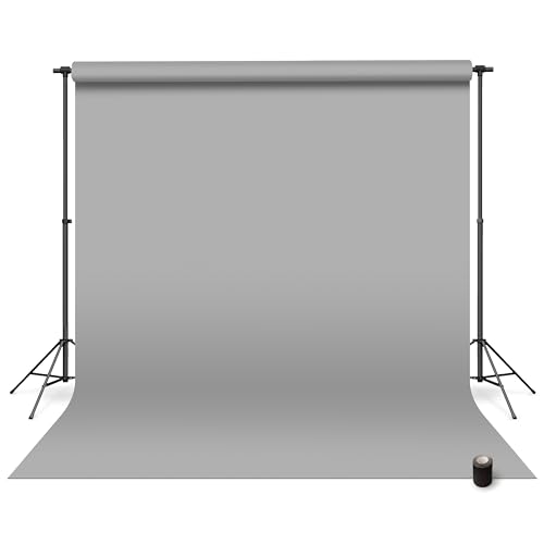 Fondo de Papel Seamless Gris Huevo 53 in x 36 ft miniatura 1