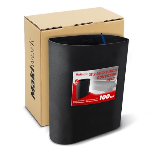 Drum Sander Feed Belt Conveyor Compatible with Delta 18-36 Drum Sander - 100 Grit Silicon Carbide, 18