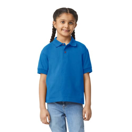 Image of Gildan Kids' DryBlend Short Sleeve Polo, Style G8800b, 3-Pack