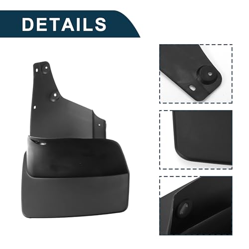 Image of Mud Flaps Splash Guards for Toyota Land Cruiser LC100 1998-2007 Front & Rear Mud Guards W /Mount Accessories