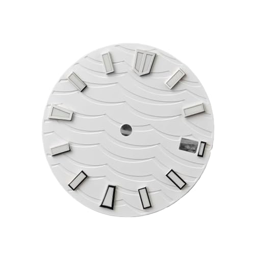 1pc 28.5mm �_�C���� �O���[�� �E�F�[�u �p�^�[�� NH35 �����������[�u�����g Watchmods �ɓK���Ă��܂�(YJSKM83)