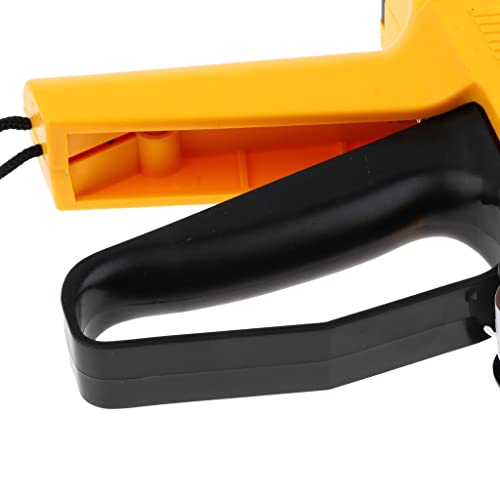 Almencla Mx-6600 10 Dígitos 2 Linhas Preço Etiqueta Preço Rotulador Multi-Moeda, Transparente, Yello