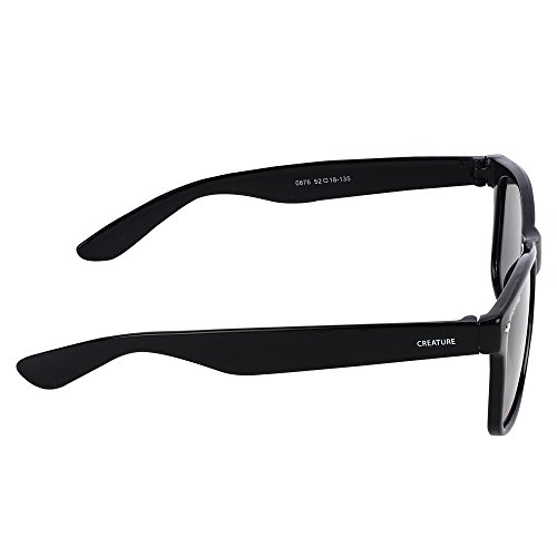 CREATURE Wayfarer Glossy Finish Unisex Sunglasses - Image 6