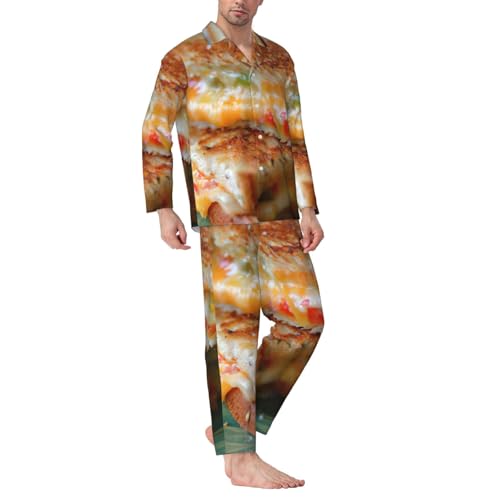 Ensemble pyjama homme imprimé original : style décontracté pour des nuits cocooning réussies