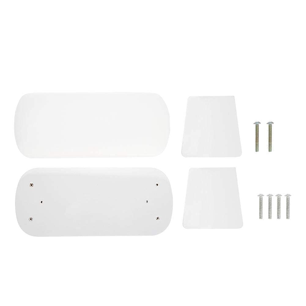 Poggiamano per Unghie, Cuscino per Manicure in Pelle Microfibra, Manicure Tool Hand-rest Cuscini, Supporto per Salon di Manicure per Braccioli, Bianco