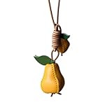 Photo Gallery fcyonixee portachiavi in vera pelle a forma di pera, ciondolo a forma di frutta, accessorio per borsa, zaino o chiavi Photo Gallery fcyonixee portachiavi in vera pelle a forma di pera, ciondolo a forma di frutta, accessorio per borsa, zaino o chiavi