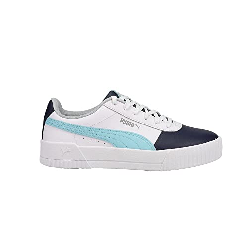 Image of Puma Carina 2.0 Synthetic Leather Lace Up Women's Sneakers