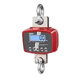 KERN KP-9075 Kranwaage, 150 kg/300 kg/600 kg Wägebereich, 0.05kg/0.1kg Reproduzierbarkeit