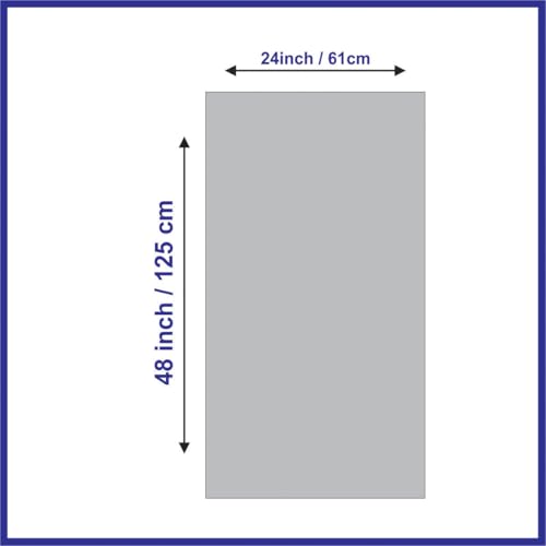 Image of 24x49 Inch Self-Adhesive Vinyl Fridge Wallpaper Sticker - Waterproof & Removable Decorative for Fridge.