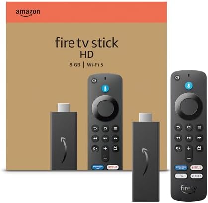 （08:30時点） Amazon Fire TV Stick HD | 大画面でフルHDの楽しさを簡単に | ストリーミングメディアプレイヤー