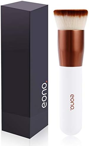Eono Essentials Make Up Brush Foundation Kabuki Flat Top for Buffing, Stippling, Concealer