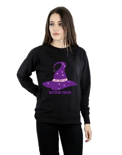 Image of Absolute Cult Women Witch Mum Sweatshirt Black Small