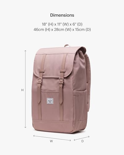 Image of Herschel Retreat Backpack, Ash Rose, Standard - 23L