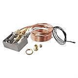 Vilgftyiet Pilotbrenner Montagesatz für Propangas Gasheizung mit Edelstahl 900mm Thermoelement,...