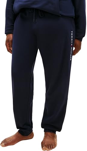 Tommy Hilfiger Jogging Homme Track Pant avec Cordon de Serrage, Bleu (Desert Sky), 2XL