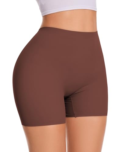 Seamless Shaping Boyshorts Panties for Women Slip Shorts for Under Dresses Tummy Control Underwear Shapewear Shorts