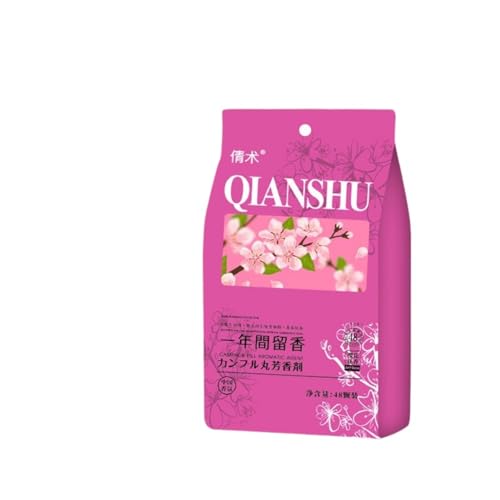 防虫剤 防虫 クローゼット用 防カビ 黄ばみ防止 香り 消臭 大容量 48包 天然樟脳 衣類 防湿 防ダニ 芳香 ローズ香・桜香・桂花香・山茶花香・ブルーベル香 選べる香り (48包入【桜】)