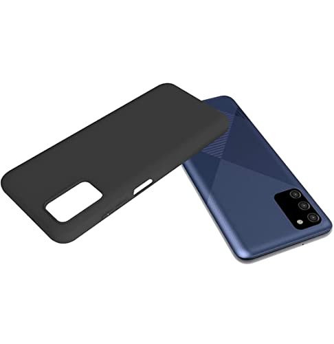 Image of Mobile Back Cover Case for Oppo Narzo30 Pro (Silicone Case|CameraProtection|Black SC1510)