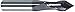 3/16-2FL-90-Deg. Drill Mill-TiAlN Carbide End Mill 208-010187