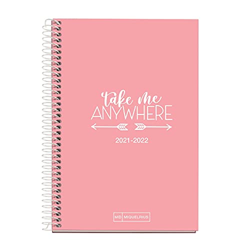 Miquelrius - Agenda Escolar 2021-2022, Tamaño Activa 11.7 x 17.4 cm,...