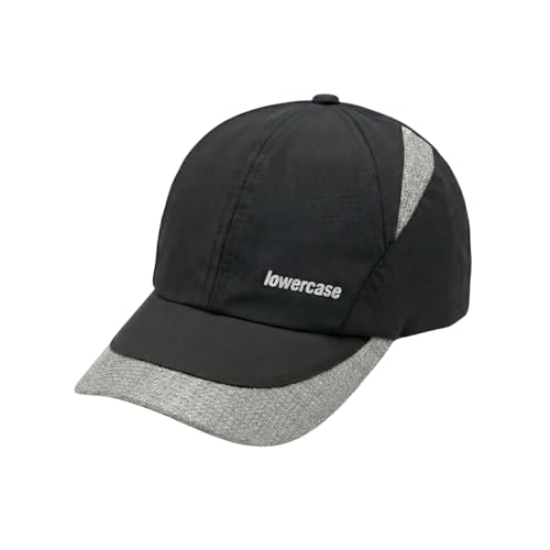 Image of lowercase Caps Men, Summer Hat, Unisex Mens Branded with Adjustable Strap,All Sports Cricket, Gym, Sports for Men with Airholes Navy Blue