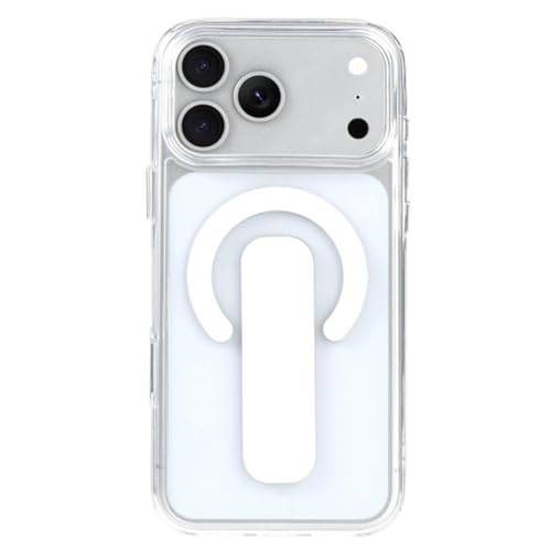 Étui magnétique iPhone 17 fin transparent antichoc avec support de protection