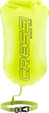 CRESSI dal 1946 - Glide Swim Buoy - Boa di Segnalazione Gonfiabile Pratica e Compatta per Massima visibilità di Nuotatori, Snorkelisti e Triatleti in Mare o Acque Libere Libere - Fluo - 28L