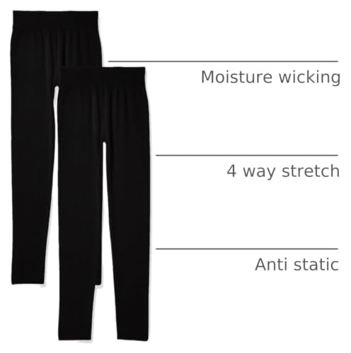 Image of 32 Degrees Women's 2 Pack Performance Ultra Light Thermal Baselayer Legging Pant