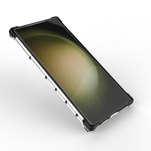 Image of Glasgow Back Case Cover Compatible with [ Samsung Galaxy S24 Ultra 5G ] (Stylish Design) - Black