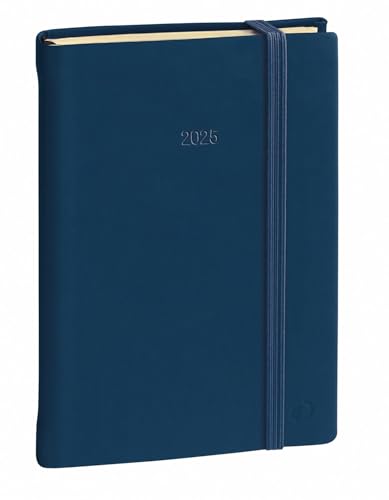 10 x 15 cm Quo Vadis 285956Q Agenda AFFARI PREST Multilingua Anno 2026 Colore Marine Formato 10x15 cm Settimanale 13 Mesi Dicembre-Dicembre Carta Avorio Copertina Rigida Morbida al Tatto Con Elastico Silk