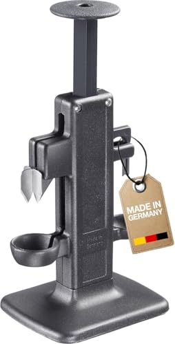 Westmark Cherry & Plum Pitter Steinex Combi, Deshuesador para cerezas, ciruelas y albaricoques, Ayuda innovadora para la conservación, Antracita