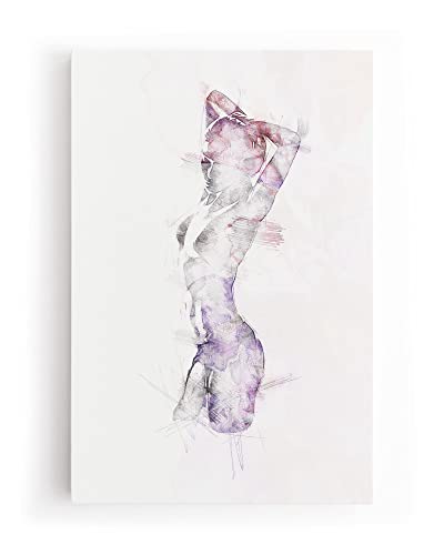 Paul Sinus Akt Model junge Frau Verführerisch Erotisch Kunstvoll Sinnlich Kunstvoll 60x90cm