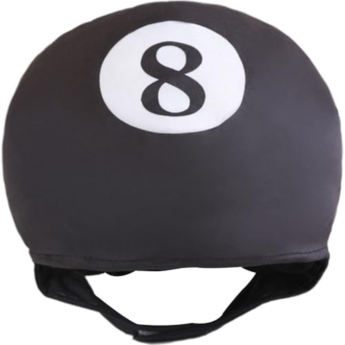 Ymxygz Gorro De Peluche con Forma De Bola De Billar, Decoración para Cabeza, Diadema, Tocado De Bola De Billar para Fiesta De Carnaval