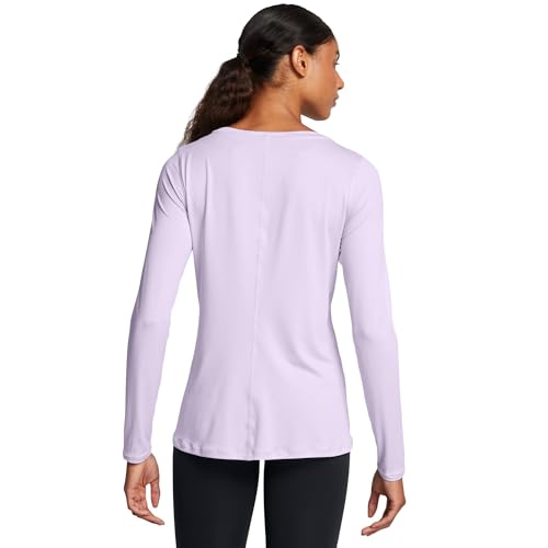 Image of Under Armour Women's Polyester Solid HG Armour Long Sleeve | 1328966-001