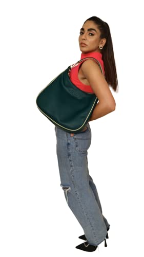 Image of The Gusto Stella Women Hobo Bag|Vegan Leather Shoulder Sling Bags|Ladies Stylish Shoulder Hand Bag with Zipper Closure|Office College Travel Casual Everyday Use