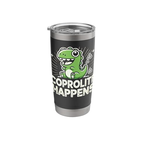 Coprolites Fossil Dinosaur Dung Fossilized Feces Stainless Steel Insulated Tumbler