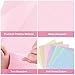 SUIN Plastic Project-Folders with 2 Pockets & 3 Prong, Bulk Pack Project File-Folder for US Letter Size Papers, Ideal for School & Office, Assorted Pastel Colors (Assorted Colors - 12 Packs)