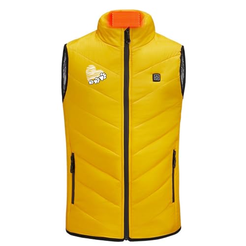 Boys Girls Heated Vest Children Heating Gilet with 3 Adjustable Temperature USB Rechargeable Heated Body Warmer4