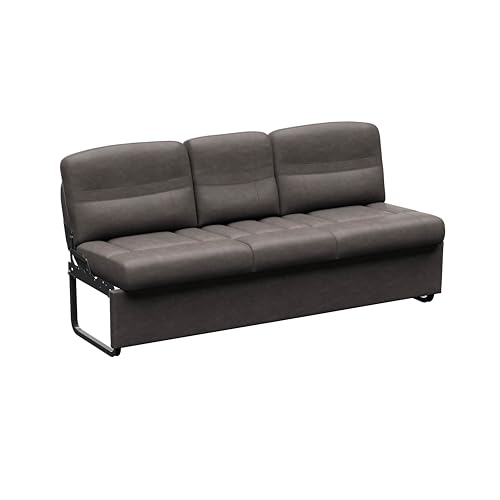 Top 10 Best Jack Knife Sofa for Rv Comfort and Style 11 Thomas Payne Signature 72' McCoy RV Jackknife Sleeper Sofa with Matching Kickboard, Easy Transition, High-Density Foam Cushioning, Fold-Down Center, Dual Cupholders - 2024044414