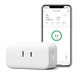 SwitchBot スマートプラグ プラグミニ スマートコンセント スイッチボット 消費電力モニター タイマー コンセント 節電·省エネ 直差し 遠隔操作 音声コントロール Bluetooth&Wi-Fi両方対応 スマートホーム Alexa, Google Home, Siri, IFTTT, SmartThings対応