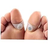Los anillos magnéticos del dedo del pie silicona son suaves, cómodos usar y casi invisibles. Lavable y reutilizable.