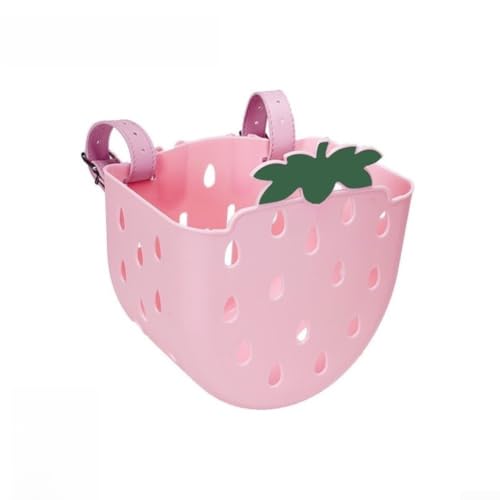 Honseadek Children'S Bicycle Basket With Cartoon Patterns, P