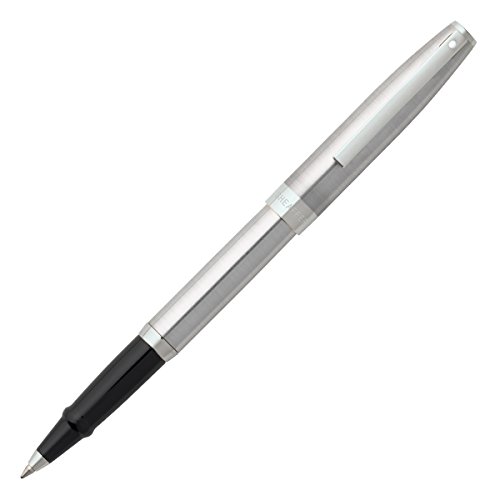 Image of Sheaffer Sagaris Rollerball Pen, Brushed Chrome, Chrome Trim (E1947251)