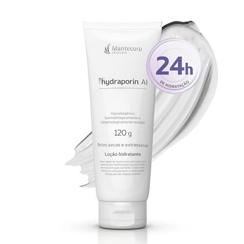 Descubra o Segredo de uma Pele Hidratada e Saudável com o Hydraporin AI 2 MANTECORP - Hidratante Corporal Hydraporin AI - Hidratação Intens...