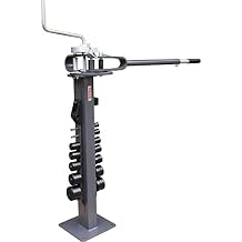 KAKA INDUSTRIAL Floor-Type Compact Metal Bender, Solid Construction, Portable Metal Bender with 14 Dies, Bending Flat, Square, and Round Material UBM-30