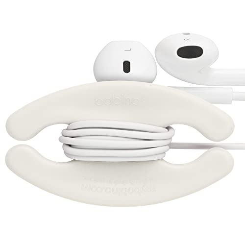 Bobino Cord Wrap | Organizador de Cables y Cords | USB | Auriculares | Pequeño | 3 Paquetes miniatura 3